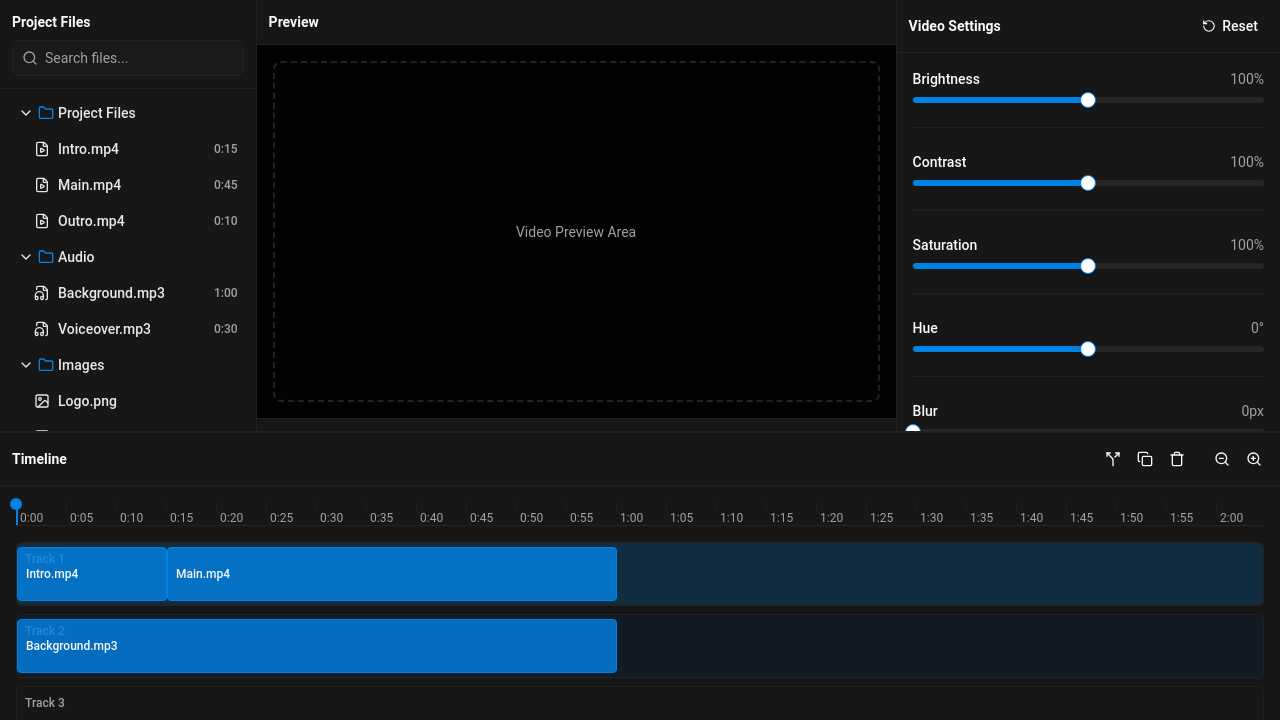 Video Editor GUI thumbnail
